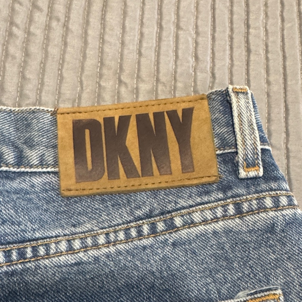 DKNY  vintage .Light Blue Denim Jeans 90s - Picture 7 of 12